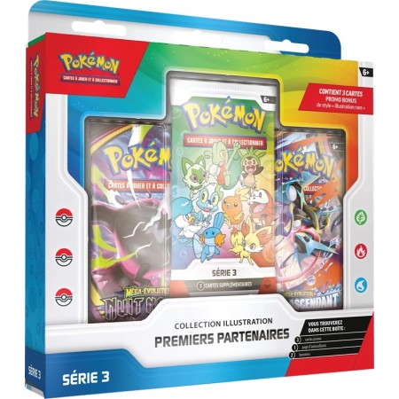 Pokémon - Premiers Partenaires Collection Illustration Série 3 - FR