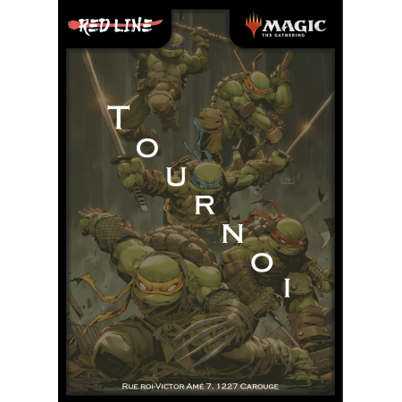 Magic The Gathering - Pre-release Les Tortues Ninjas - Red Line TCG