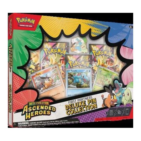 Pokémon - ME02.5 First Partners Deluxe Pin Collection - ENG