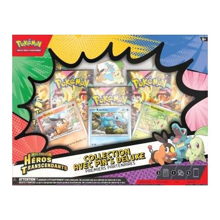 Pokémon - ME02.5 First Partners Deluxe Pin Collection - FR