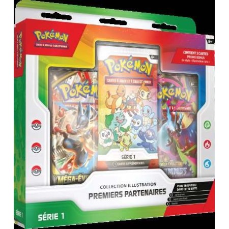 Pokémon - First Partner Illustration Collection - FR