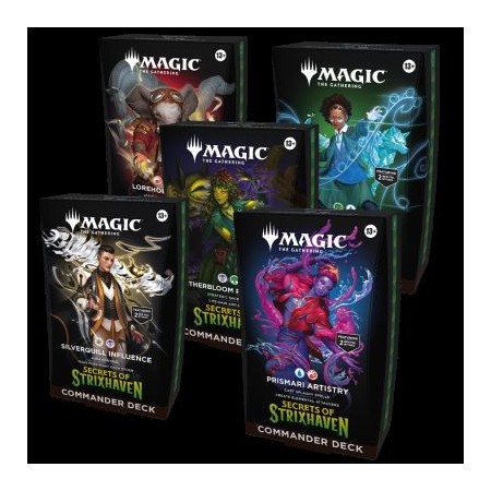 Magic the Gathering - SECRETS OF STRIXHAVEN Commanders Deck (x5) - ENG