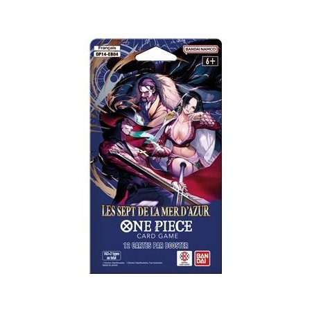 One Piece TCG Blister OP14 Les septs de la mer d'Azur