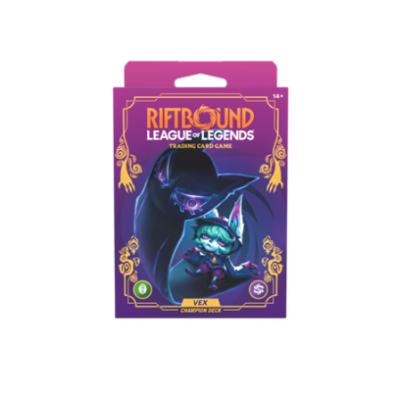 League of Legends Riftbound Champion Deck Vex ENG