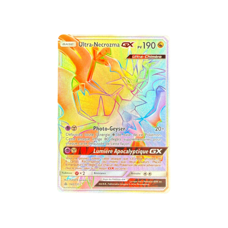 Ultra Necrozma GX FA FLI 140 FR