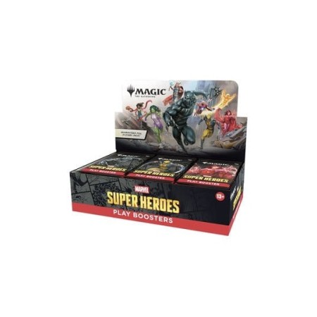 Marvel Super Heroes Play Booster Display