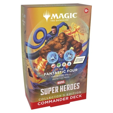 Magic the Gathering Marvel Super Heroes The Fantastic Four Collectors Commander Deck
