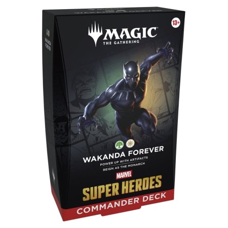 Magic the Gathering Marvel Super Heroes Wakanda Forever Commander Deck