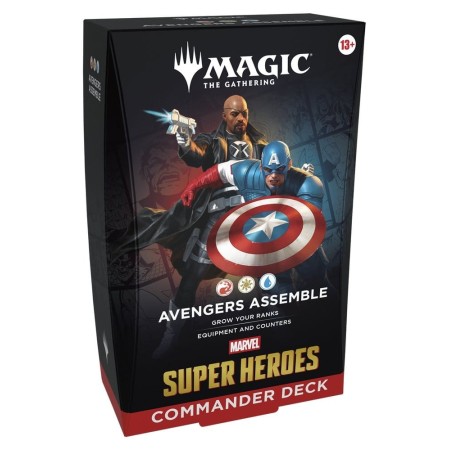 Magic the Gathering Marvel Super Heroes Avengers Assemble Commander Deck