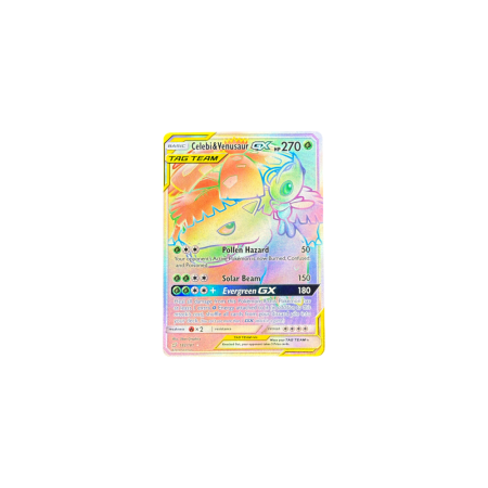Celebi & Venusaur GX TEU 182 ENG