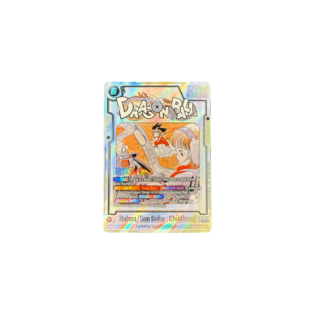 Bulma/Son Goku : Childhood SB01-057 V2 Eng